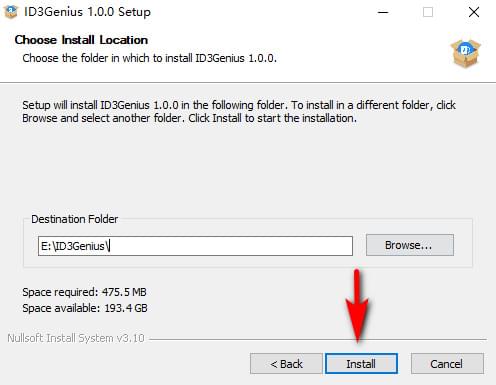 02 Click the Install button